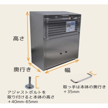 アースボックスEMDスリム型(完成品大型ダストボックス) アースボックス