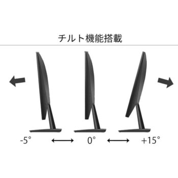 液晶ディスプレイ 23.8型/1920×1080/HDMI×2、USB-C×1/ブラック/スピーカー JAPANNEXT