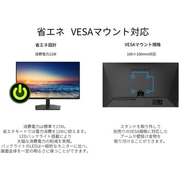 JN-IPS238FHDR-C 液晶ディスプレイ 23.8型/1920×1080/HDMI×2、USB-C×1