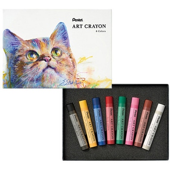 アートクレヨン8色 ぺんてる