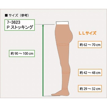 弾性ストッキング パンティストッキング クローズトゥ SY-5001シリーズ プロシェア(ナビス/アズワン)