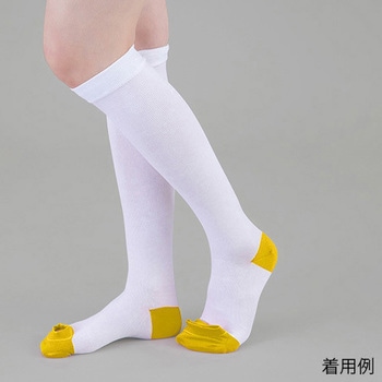 弾性ストッキング コットン ハイソックス プロシェア(ナビス/アズワン)