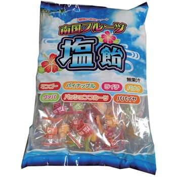 4970084 南国フルーツ塩飴 1袋(190個) 大阪屋製菓 【通販モノタロウ】