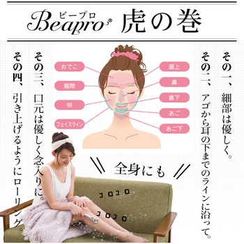 Beapro03 ビープロ マイクロカレント 3D 極小美顔ローラー 大河商事