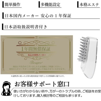 beapro14 ビープロ スカルプαブラシ ブラシ型頭皮ケア 大河商事