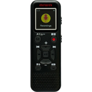 GAA5-PDR0001 ICレコーダー 乾電池式 8GB内蔵 1個 aiwa(アイワ