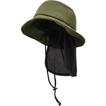 遮光メッシュハット タレ付き ヤマショウ