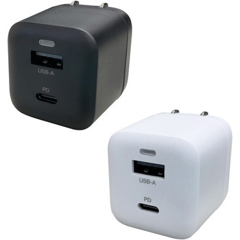 小型軽量AC充電器 USB&TYPE-C(PD対応)レッドカップキャンペーン商品 エアージェイ