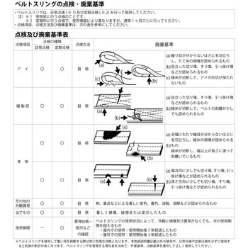 CEベルトスリングE型 使用荷重3150kg 幅100mm JET INOUE(ジェット