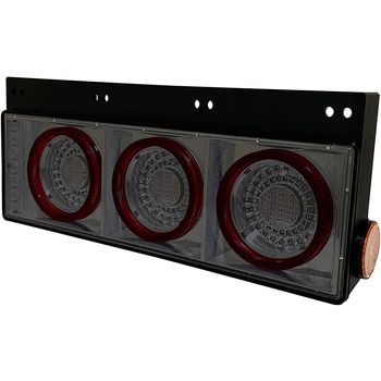 24V大型・中型トラック汎用 FスタイルファイバーLEDテールランプ 左右セット NIGHTSTAR(ナイトスター)
