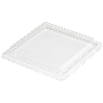 食品容器 未晒紙ボックス 透明フタ 耐熱 - ケーピープラテック