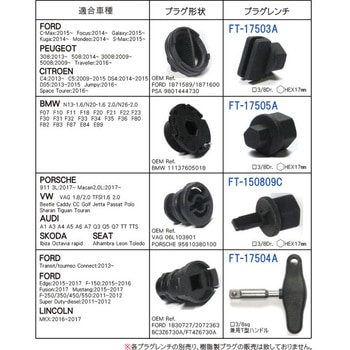 ドレンプラグレンチセット CUSTOR(クストー)