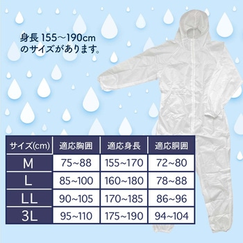 撥水つなぎ ヤマショウ
