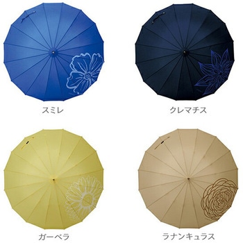 ジャンプ傘 16本骨傘 58cm mabu(マブ)