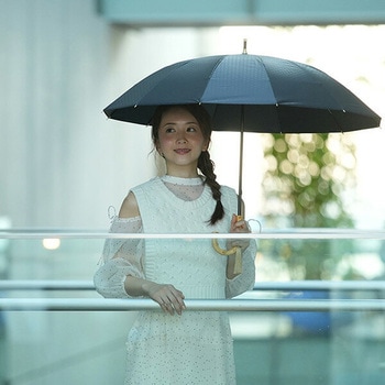 日傘 晴雨兼用傘 レディース 12本骨遮光ショート 江戸 mabu(マブ)