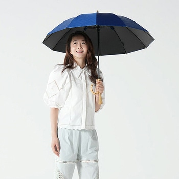 日傘 晴雨兼用傘 レディース 12本骨遮光ショート 江戸 mabu(マブ)