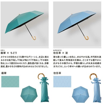 日傘 晴雨兼用傘 レディース 7本骨遮光 折りたたみ傘 江戸 mabu(マブ)