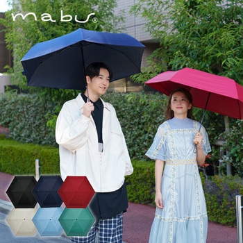 折りたたみ傘 江戸 60cm 6本骨 mabu(マブ)