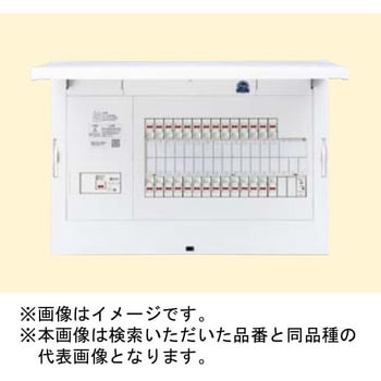 FLEXIID(フレキシード) 住宅分電盤 あんしん機能付 地震あんしんばん リミッタースペースなし Panasonic(パナソニック)
