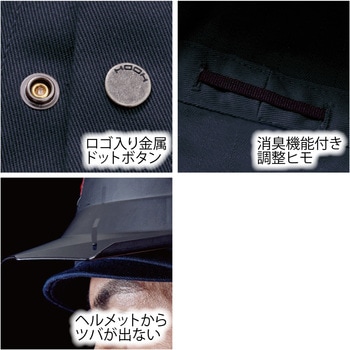 難燃キャップ型溶接帽子(ツバ短) HONO