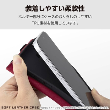 Galaxy S25 SC-51F ケース レザー カバー 手帳型 マグネット フラップ 衝撃吸収 ワイヤレス充電可 エレコム