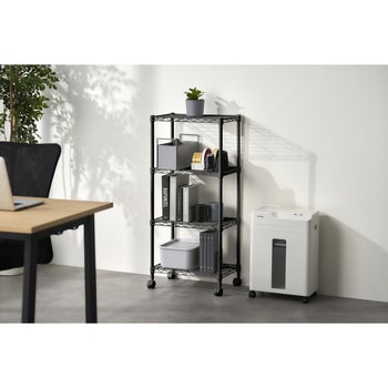 カラーメタルラックフィット 幅45×奥行30cm キャスター付き アイリスオーヤマ