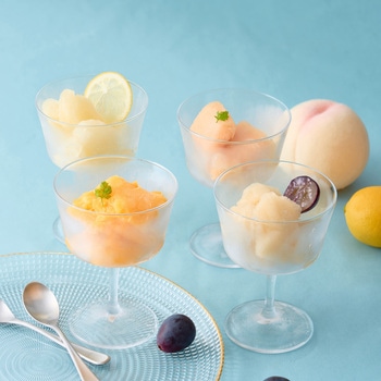 フルーツパーラーの凍らせて食べるシャーベット 彩果しずく 8袋 ホシフルーツ