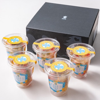 フルーツパーラーのあんみつ5個入 ホシフルーツ