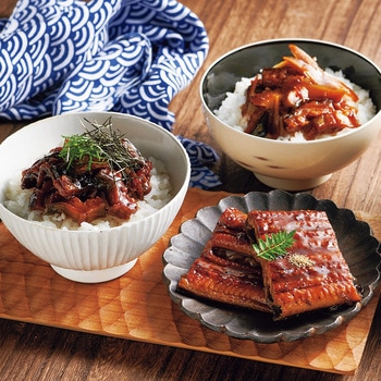 九州産うなぎ蒲焼バラエティセット 鰻楽