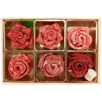 黒毛和牛5種と牛タンの花盛り焼肉用 ノーブランド