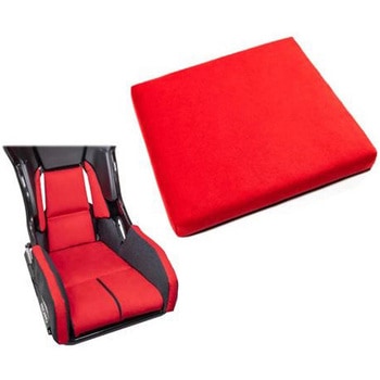 CLINGAIR レカロ(RMS) フルバケットシート用 シートクッション レッド - CLINGAIR