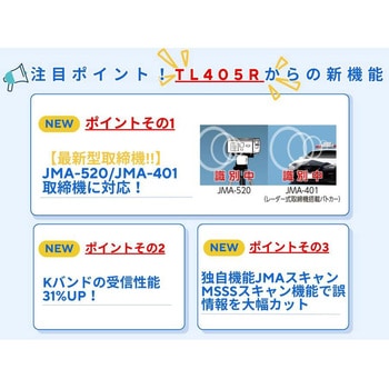 レーザー&レーダー探知機 BLITZ