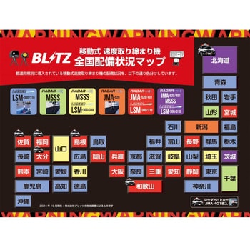 レーザー&レーダー探知機 BLITZ