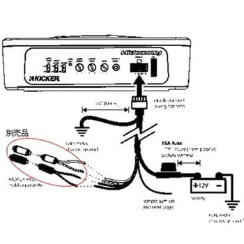 KICKER パワードサブウーハー KICKER