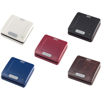 エコチャイム 角型送信機(電池レス)パールブルー【黒地に白文字シール】 - エコー総合企画