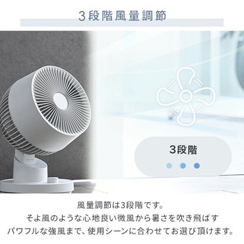 洗える サーキュレーター 全分解 12畳対応 静音 YAMAZEN(山善)