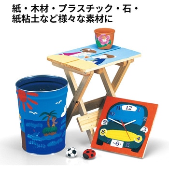 アクリルガッシュ 12色セット 白2本入 ぺんてる