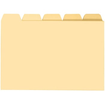 情報カード用見出しカード6×4サイズ - コレクト