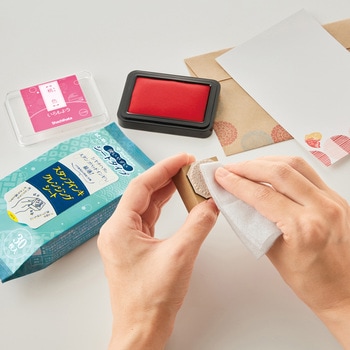 スタンプインキ・クレンジングシート シヤチハタ