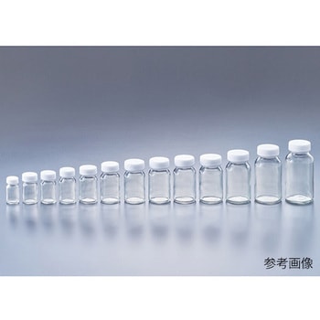 軽量規格瓶 透明 0612シリーズ マルエム(理化学・容器)