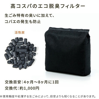 温風乾燥式 生ごみ処理機 エコカリス サンカ