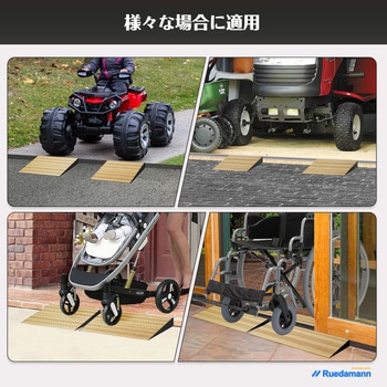 段差解消スロープ2段調整 Ruedamann