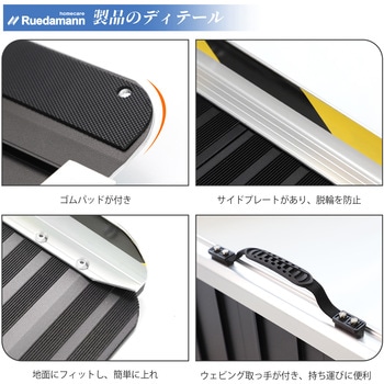 アルミブリッジ 玄関スロープ Ruedamann