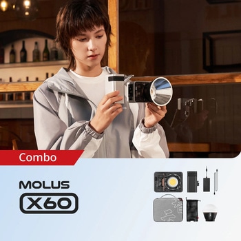 超小型 60WシネマティックCOBライト MOLUS X60  COB Light ZHIYUN