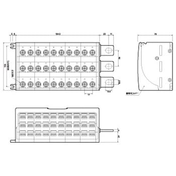 電源分配ブロック(ブスバー型)BPS/BPDシリーズ - 進電テクノロジー