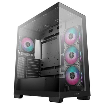 CG580 4F/ピラーレスデザインPCケース/ブラック DEEPCOOL