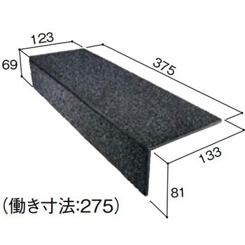 カラーベスト 遮熱グラッサ フリーリッジグラッサ けらば(左) KMEW(ケイミュー)