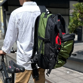 ヘルメット収納リュック(54cm)-ワイン GULLWIING