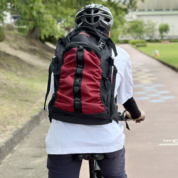 ヘルメット収納リュック(46cm)-カーキ GULLWIING