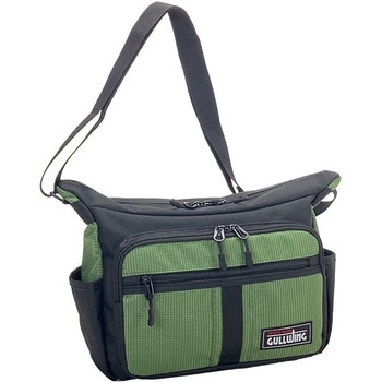 横型出ポケショルダー-グリーン GULLWIING